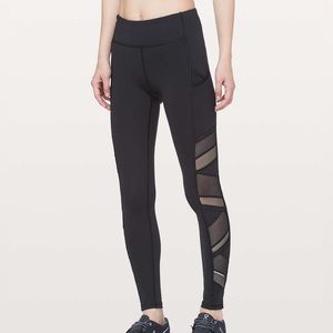 Lululemon Speed Up Tight Leggings with Mesh in Black Size 6